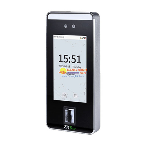 Máy chấm công khuôn mặt và vân tay,thẻ SpeedFace V5L